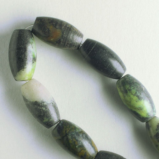 Yellow Chalk Turquoise, Dyed - 8" strand