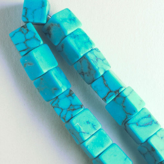 Imitation Turquoise - 8" strand