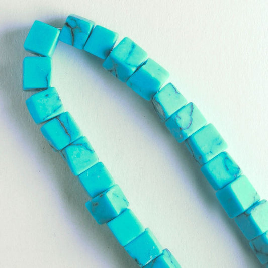 Imitation Turquoise - 8" strand