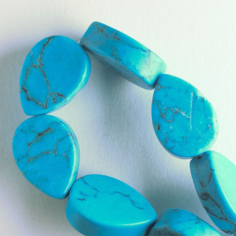 Imitation Turquoise - 8" strand