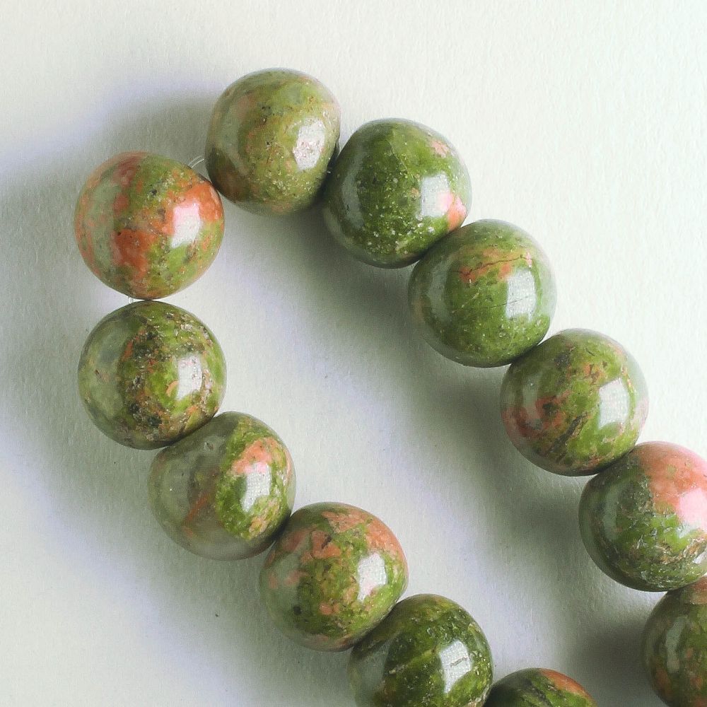 Unakite - 8" strand