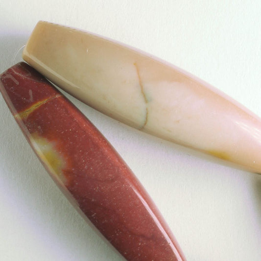 Moukaite Jasper - 8" strand