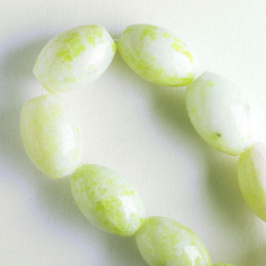 Peridot "Jasper" - 8" strand