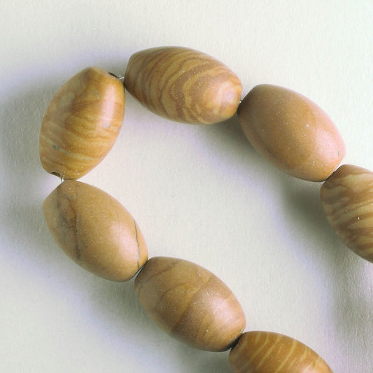 Tigerskin Jasper - 8" strand