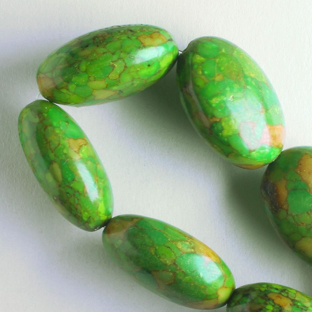 Magnesite, Dyed - 8" strand