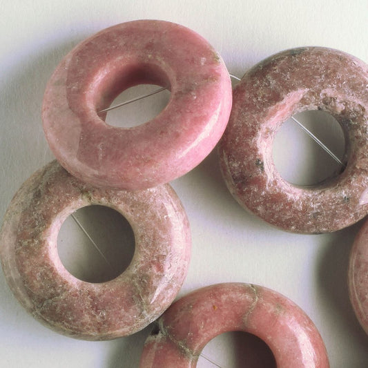 Rhodonite - 8" strand