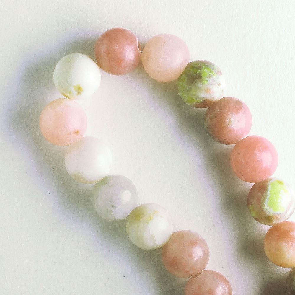 Pink Lepidolite - 8" strand