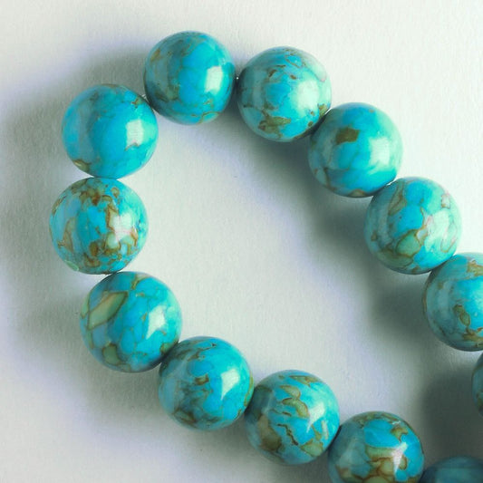 Magnesite, Dyed - 8" strand