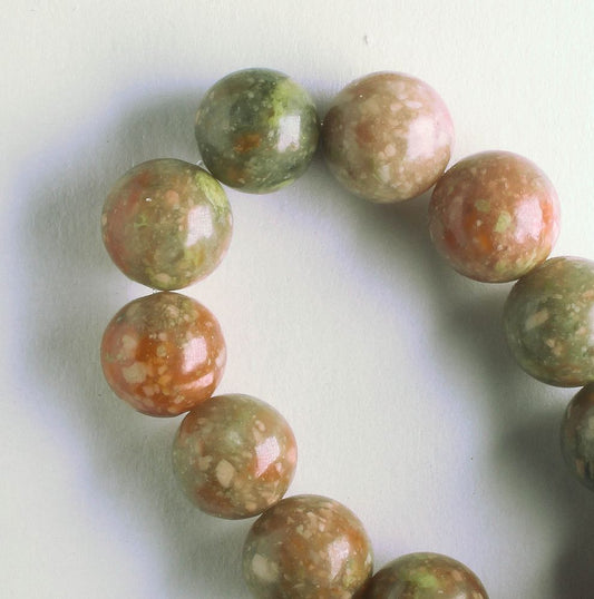 Autumn Jasper - 8" strand