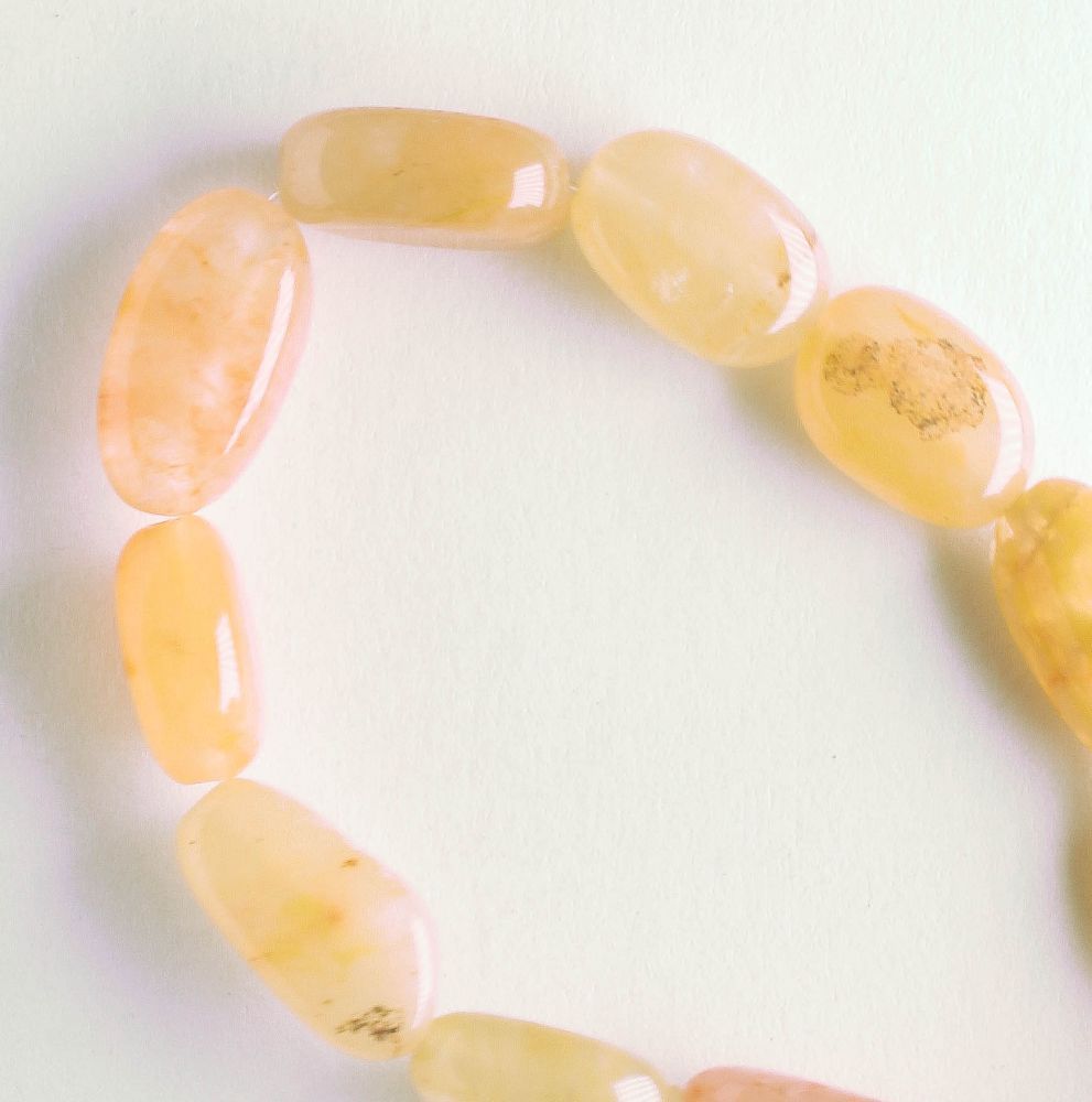 Golden Quartz - 8" strand