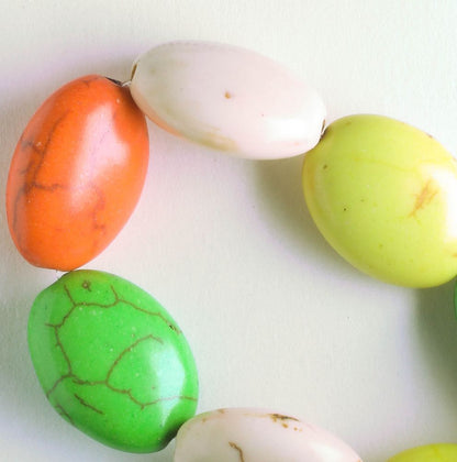 Imitation Howlite - 8" strand