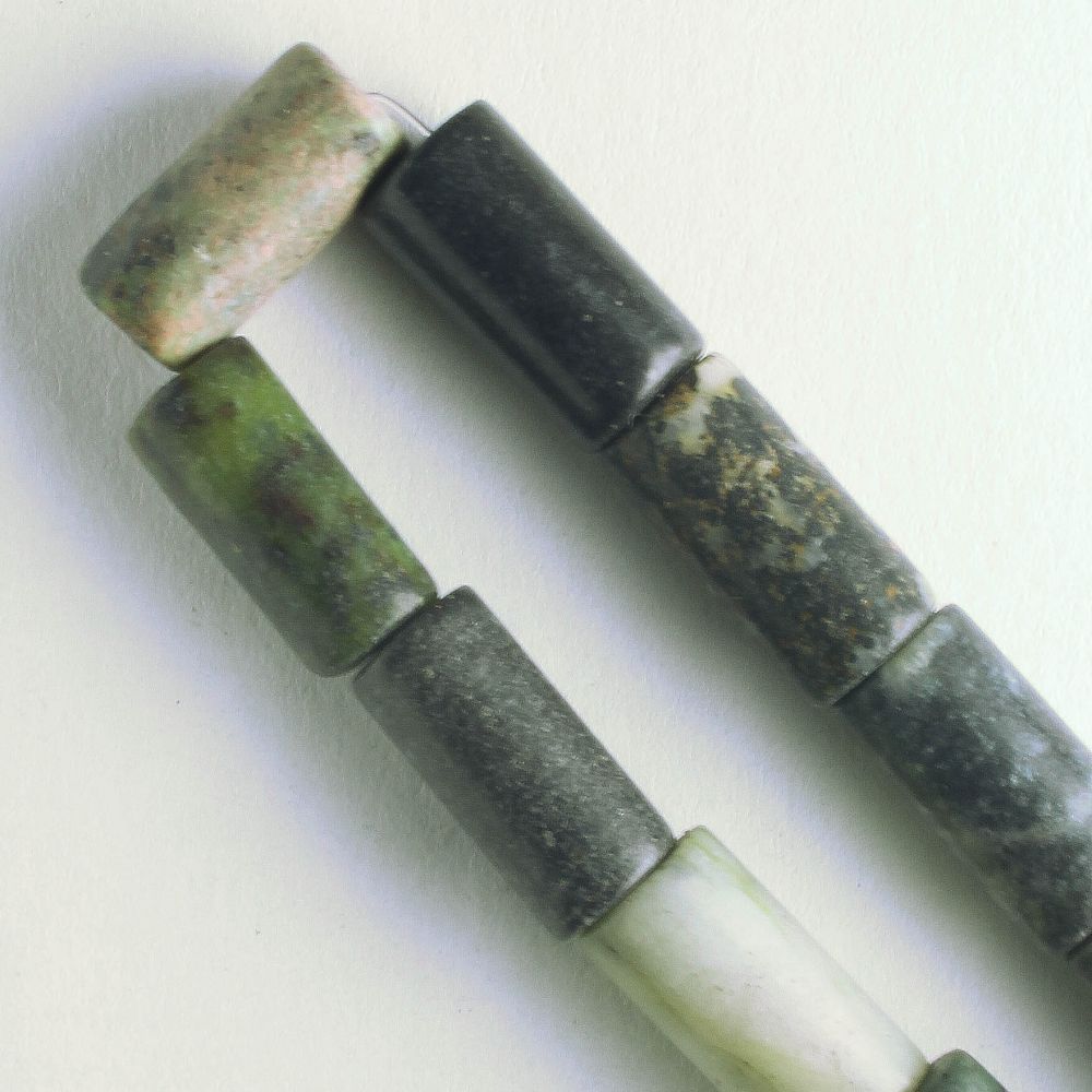 Yellow Chalk Turquoise, Dyed - 8" strand