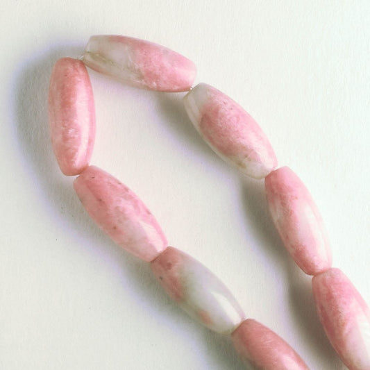 Rhodonite - 8" strand