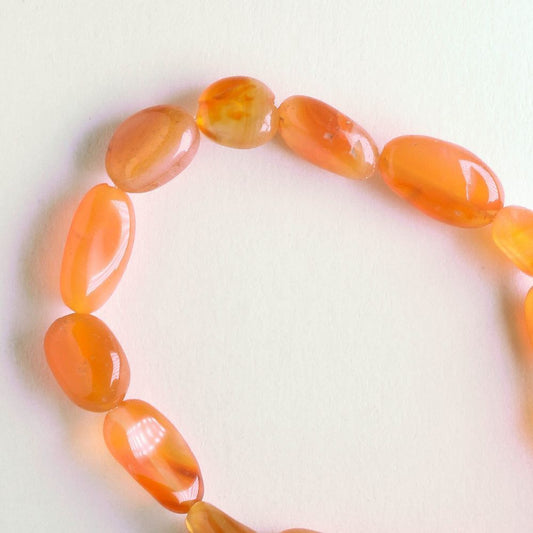 Carnelian  - 8" strand