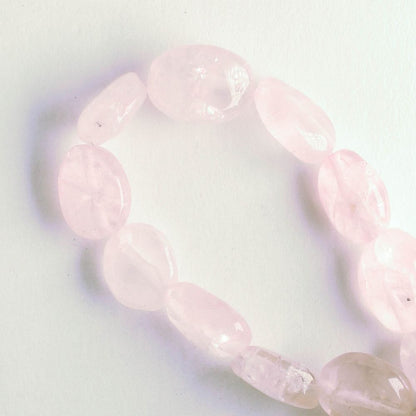 Rose Quartz - 8" strand