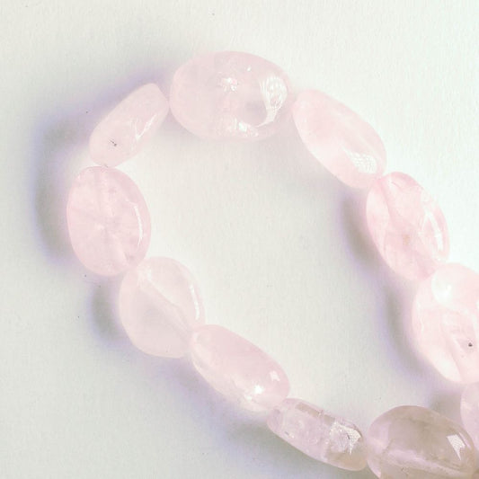 Rose Quartz - 8" strand