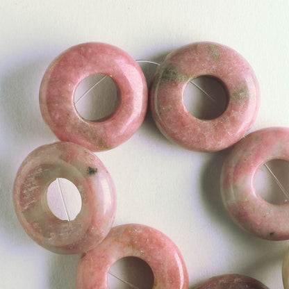 Rhodonite - 8" strand
