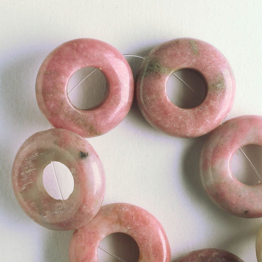 Rhodonite - 8" strand