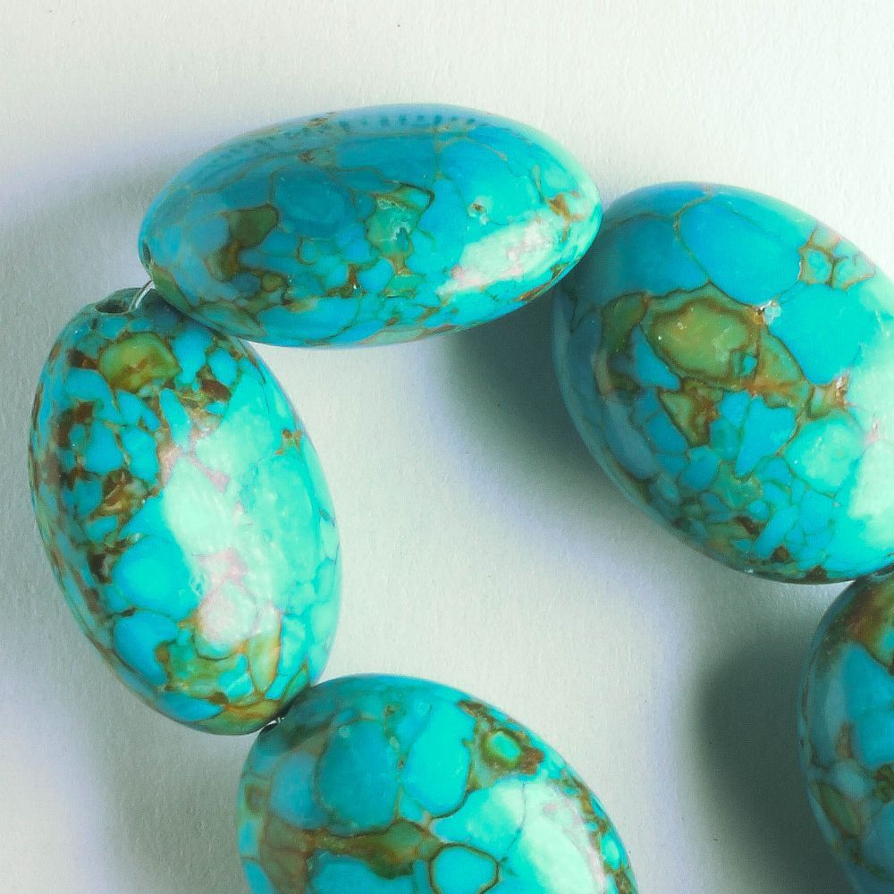 Magnesite, Dyed - 8" strand