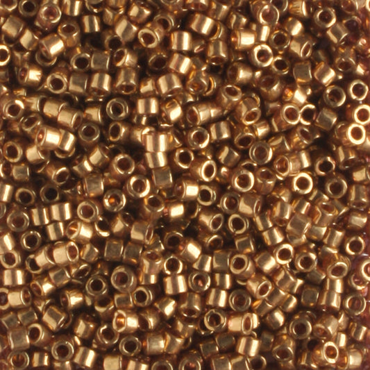 DB0115 Transparent Luster Dark Golden Rose