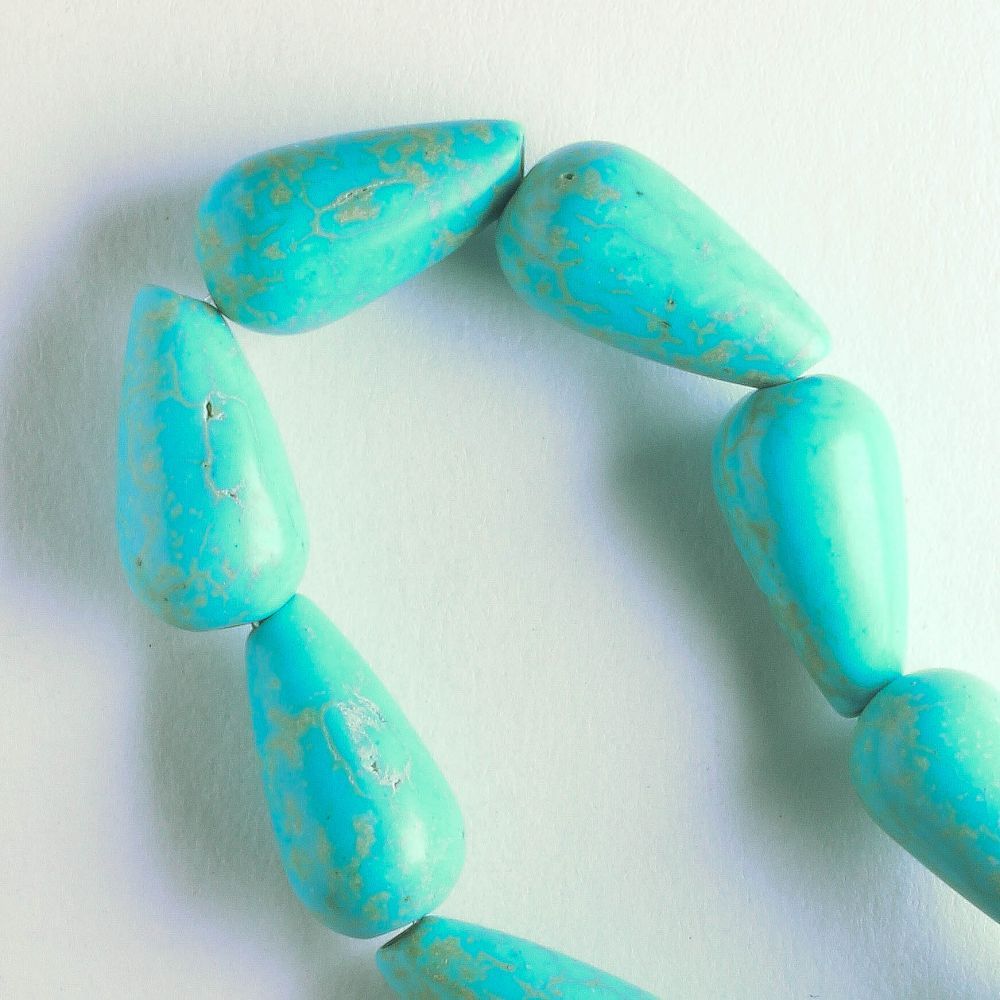 Imitation Turquoise - 8" strand
