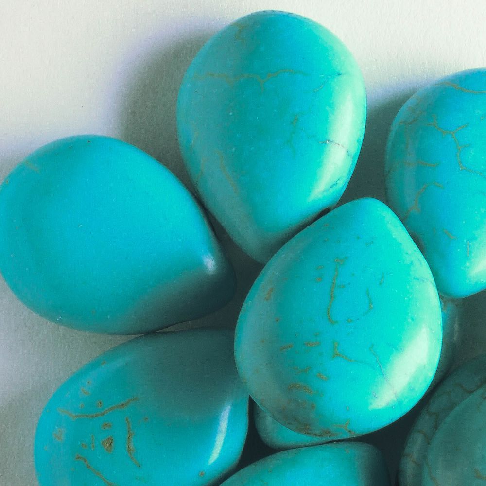 Imitation Turquoise - 8" strand