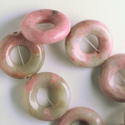 Rhodonite - 8" strand