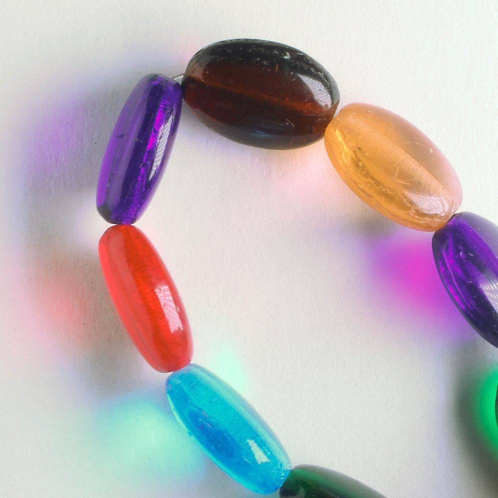 Glass Beads - 8" strand