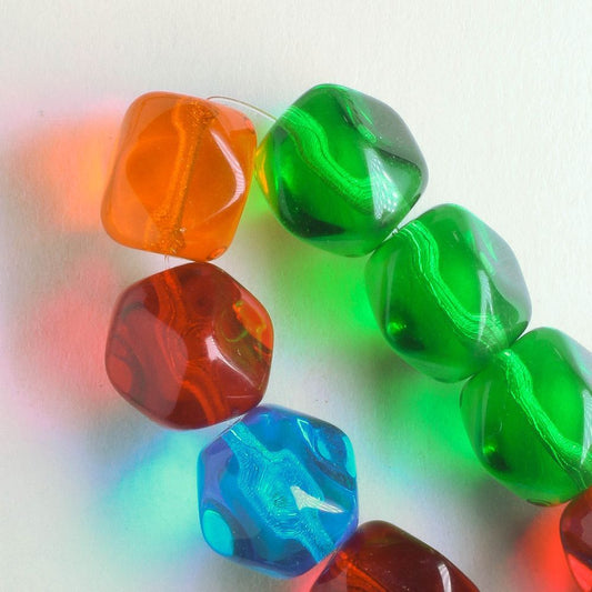 Glass Beads - 8" strand