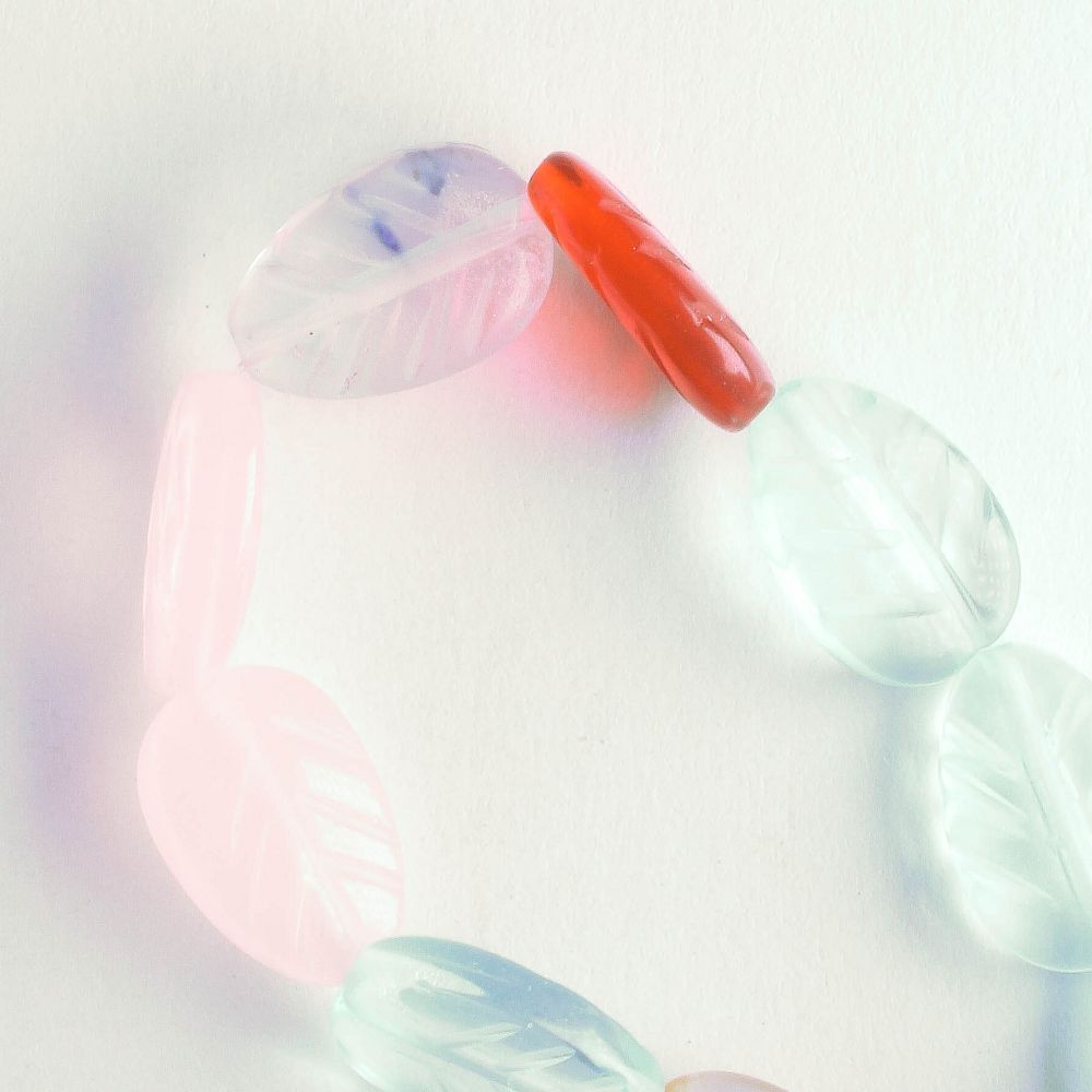 Glass Beads - 8" strand