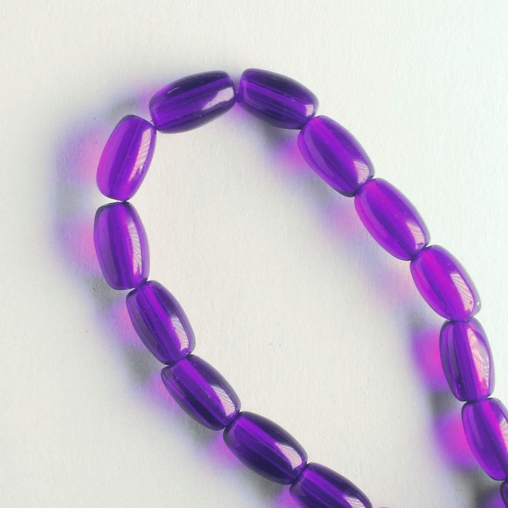 Glass Beads - 8" strand