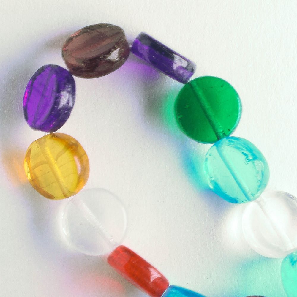 Glass Beads - 8" strand
