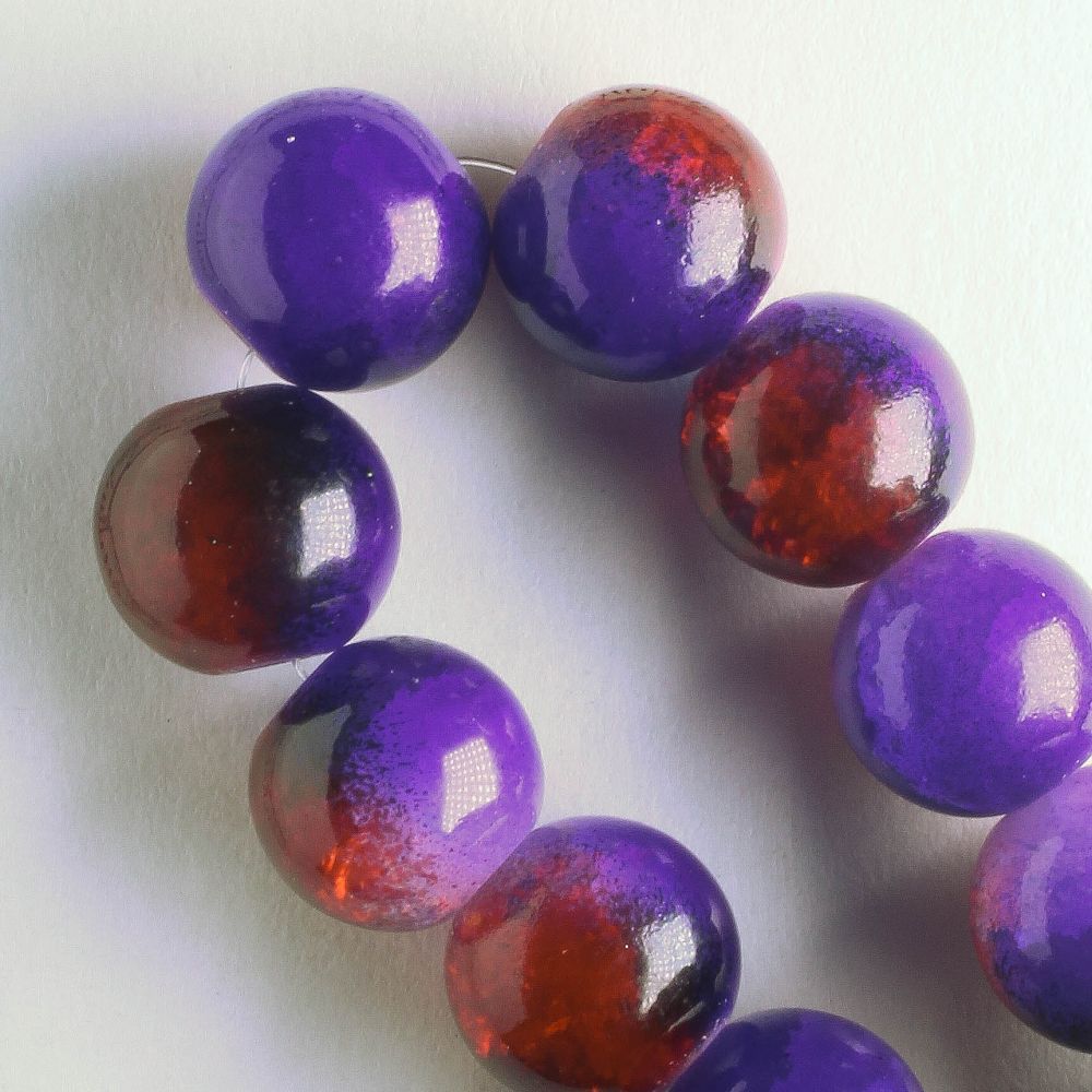 Glass Beads - 8" strand