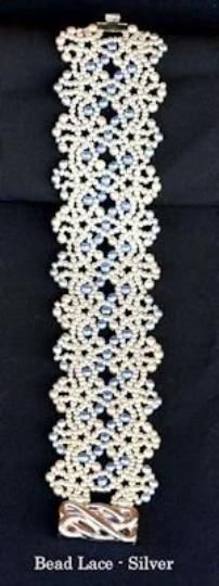 Bead Lace Bracelet Pattern - PDF