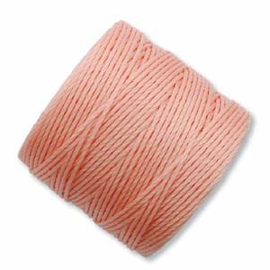 S-Lon Bead Cord Coral Pink