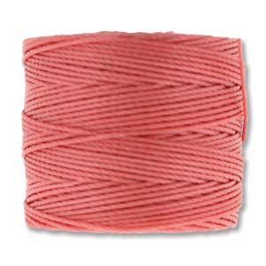 S-Lon Bead Cord Chinese Coral