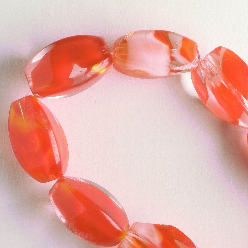Glass Beads - 8" strand