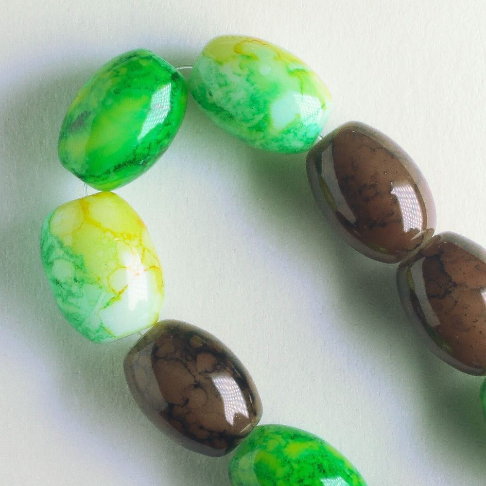 Glass Beads - 8" strand