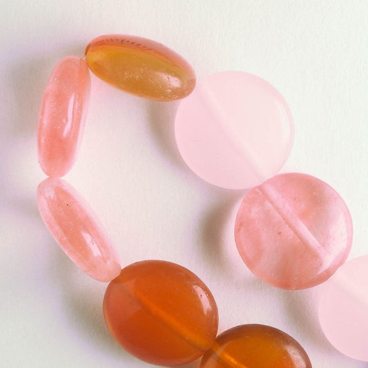 Glass Beads - 8" strand