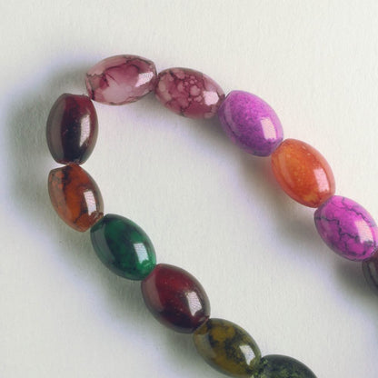 Glass Beads - 8" strand