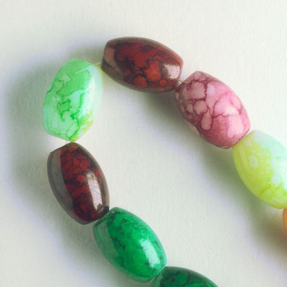 Glass Beads - 8" strand