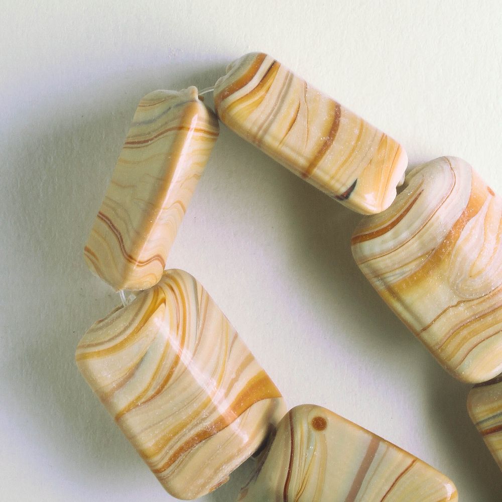 Glass Beads - 8" strand