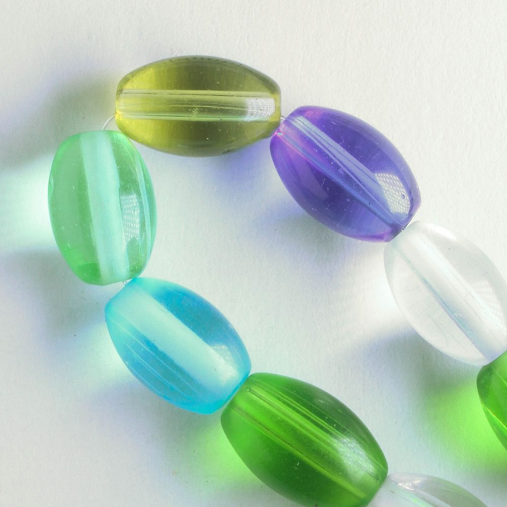 Glass Beads - 8" strand
