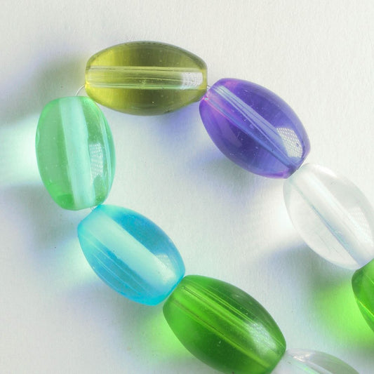 Glass Beads - 8" strand