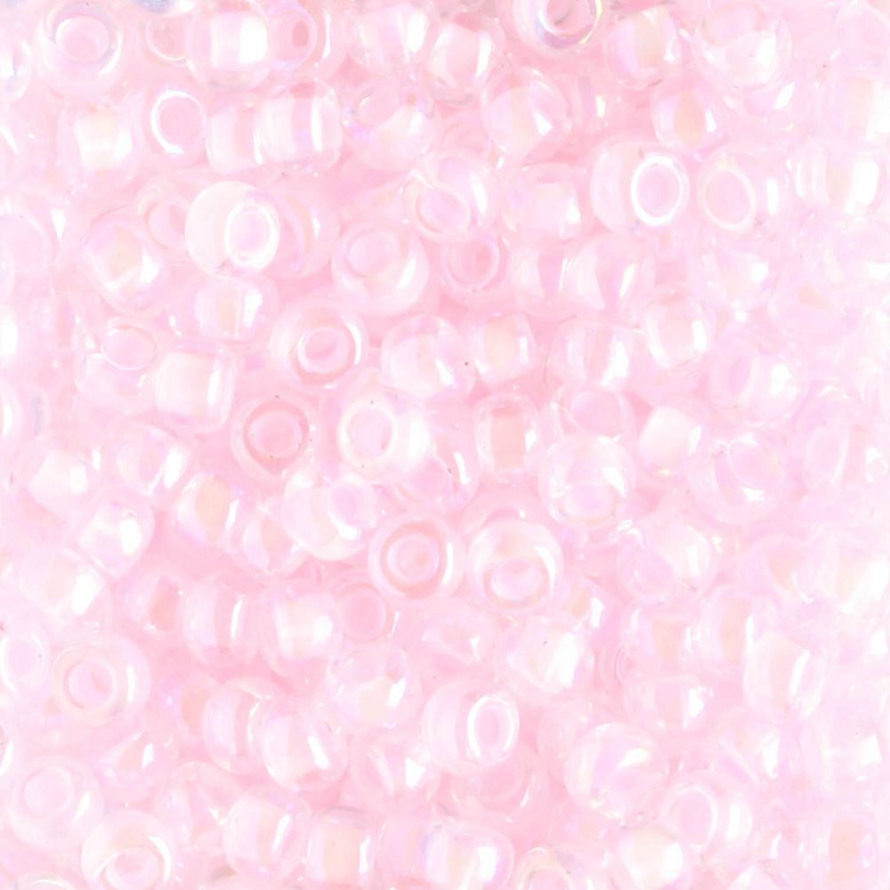 8-0272 Pink Lined Crystal AB