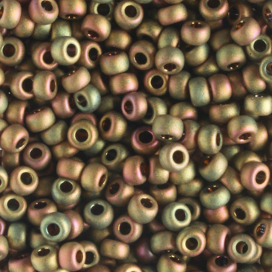 8-2035 Matte Metallic Khaki Iris