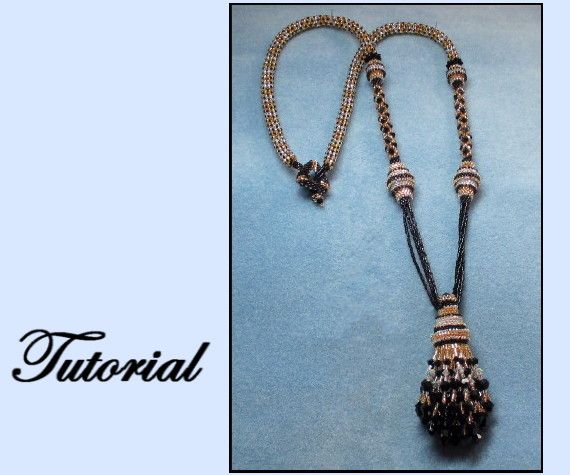 Cascade Necklace Pattern - PDF