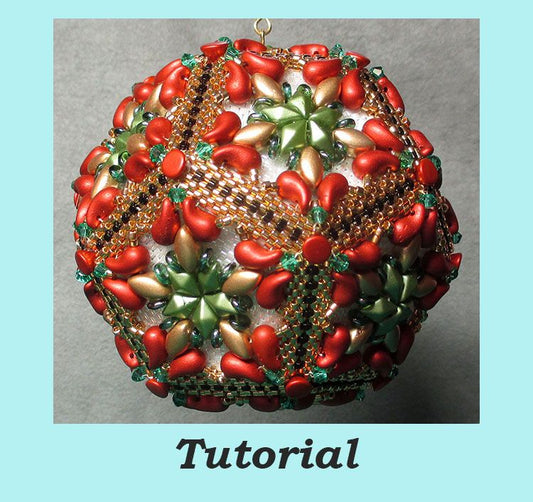 Dodecahedron Ornament Pattern - PDF