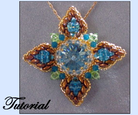 Zia Pendant Pattern - PDF
