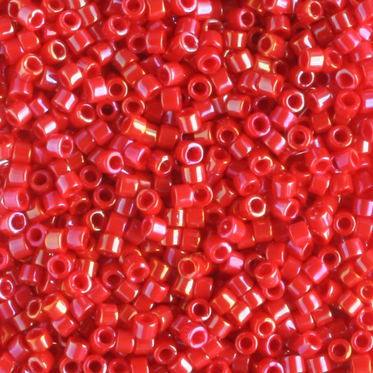 DB0214 Opaque Luster Rainbow Dark Red